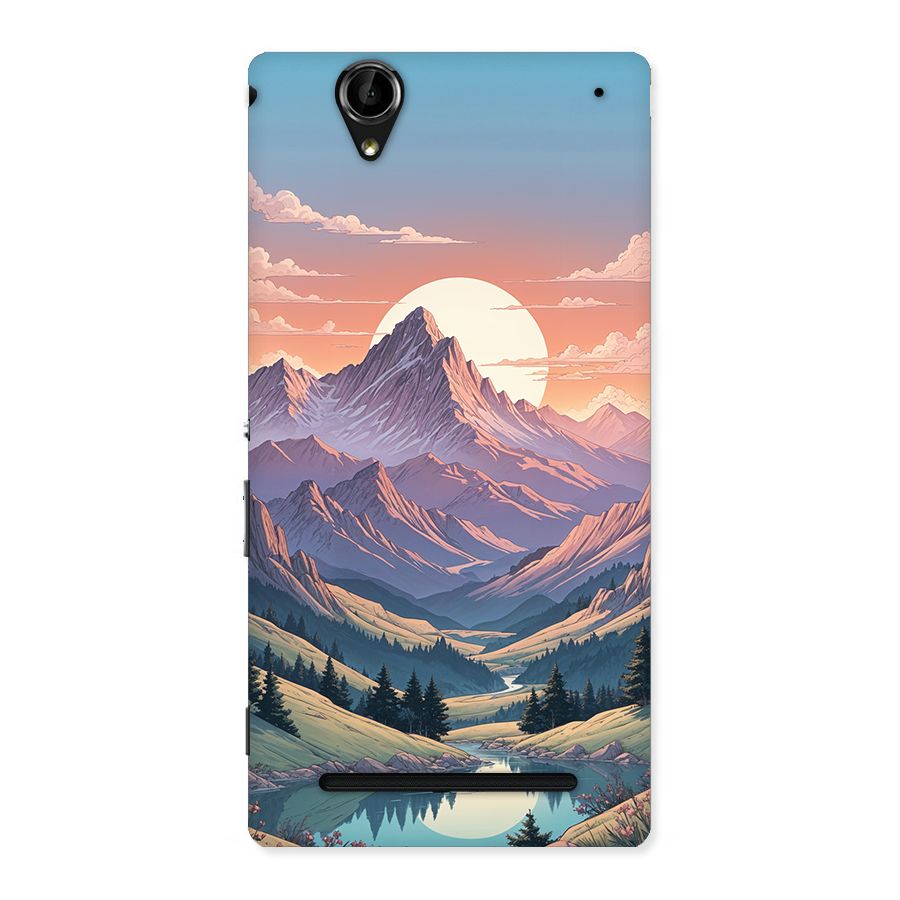 Sweet Evening Back Case for Xperia T2
