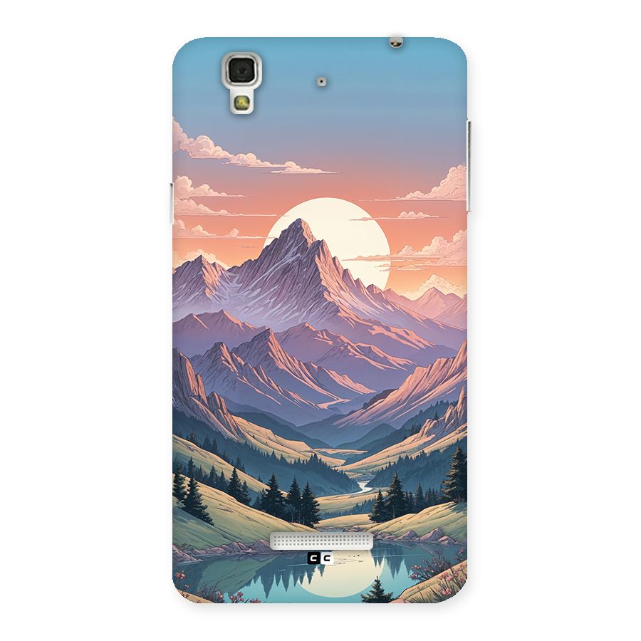Sweet Evening Back Case for YU Yureka Plus