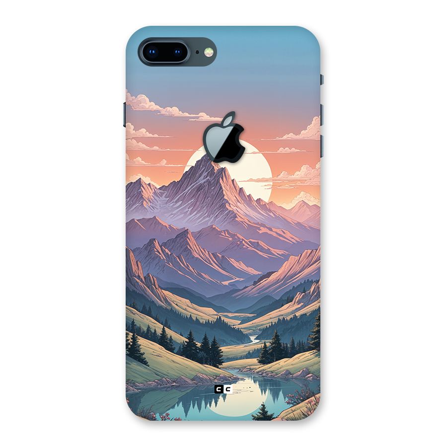Sweet Evening Back Case for iPhone 7 Plus Apple Cut