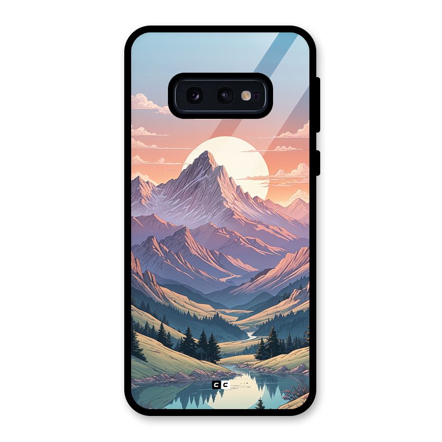 Sweet Evening Glass Back Case for Galaxy S10e
