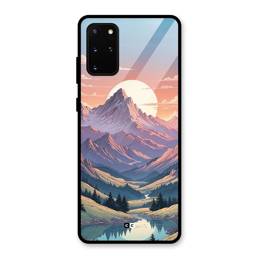 Sweet Evening Glass Back Case for Galaxy S20 Plus