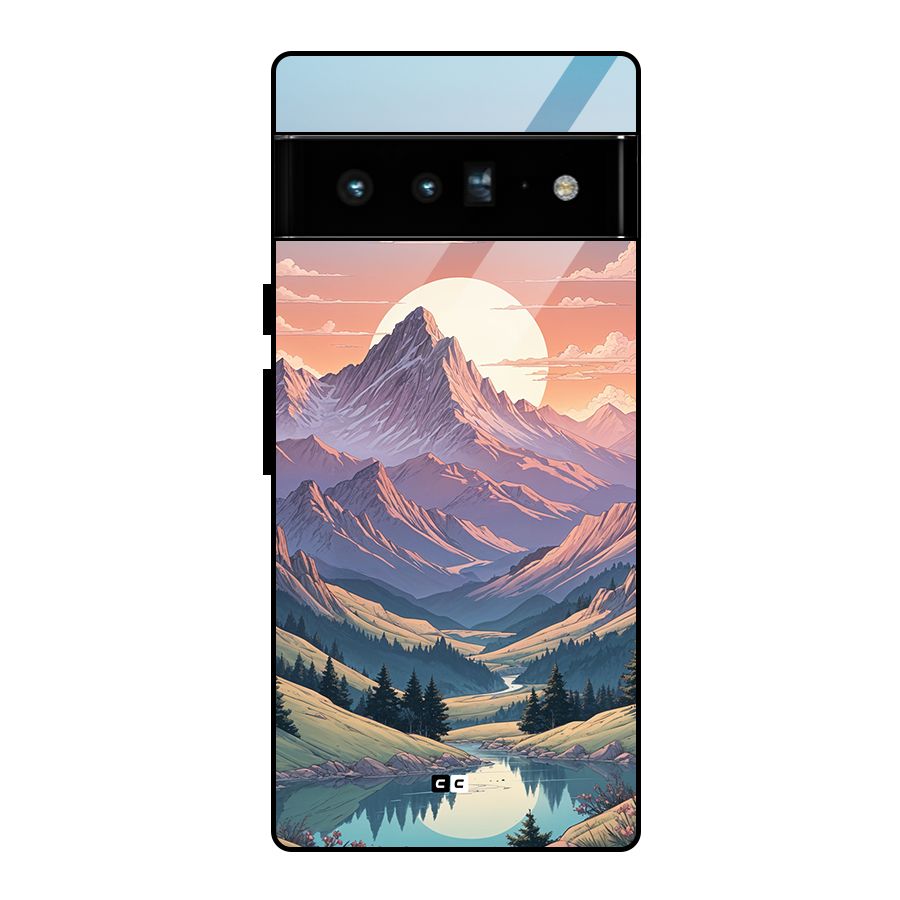 Sweet Evening Glass Back Case for Google Pixel 6 Pro