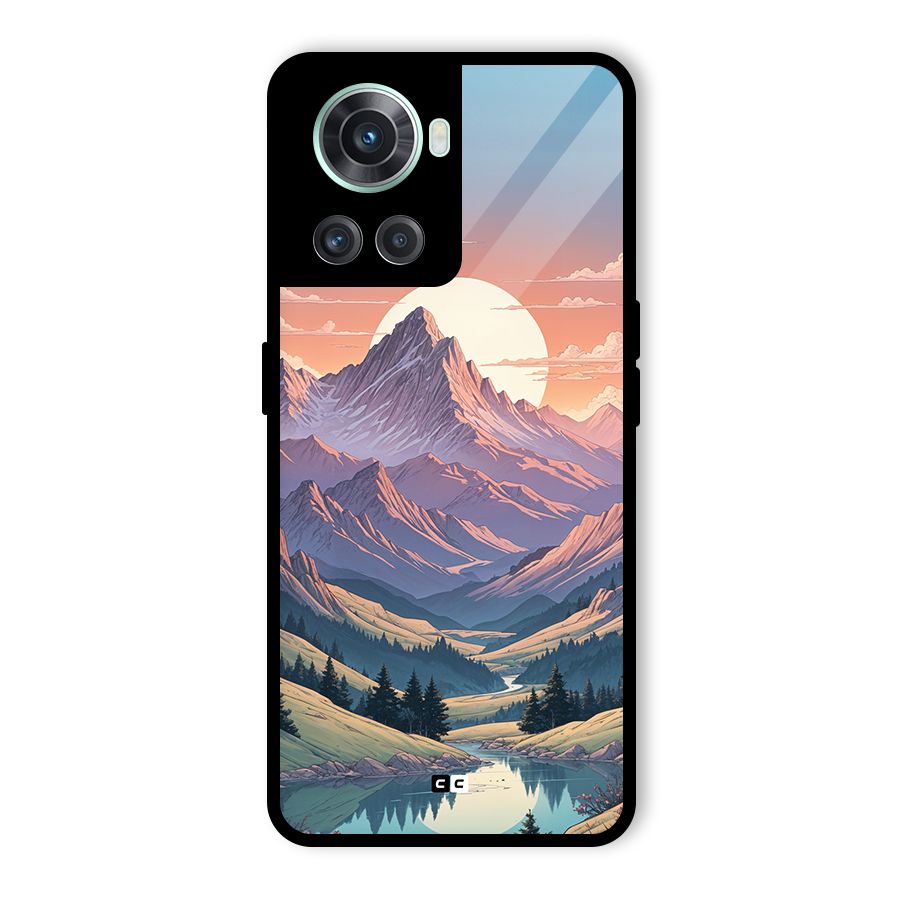 Sweet Evening Glass Back Case for OnePlus 10R