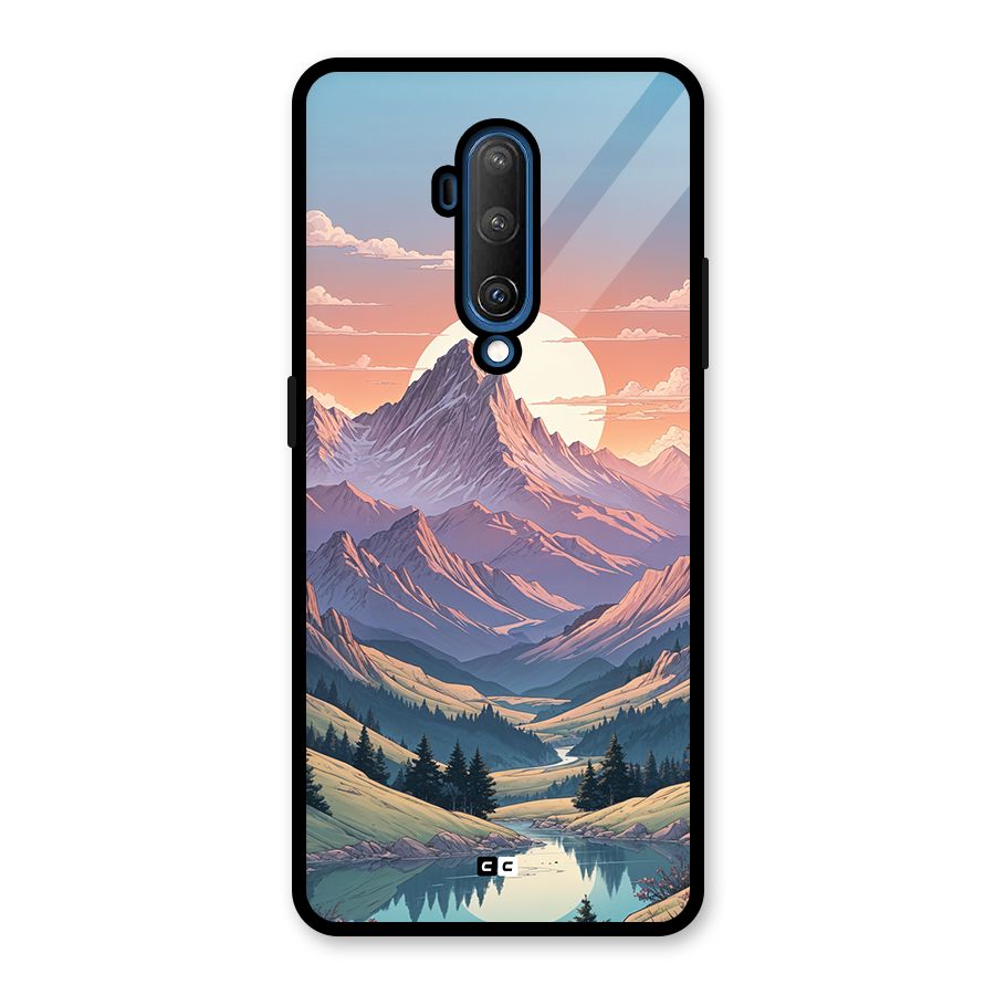 Sweet Evening Glass Back Case for OnePlus 7T Pro