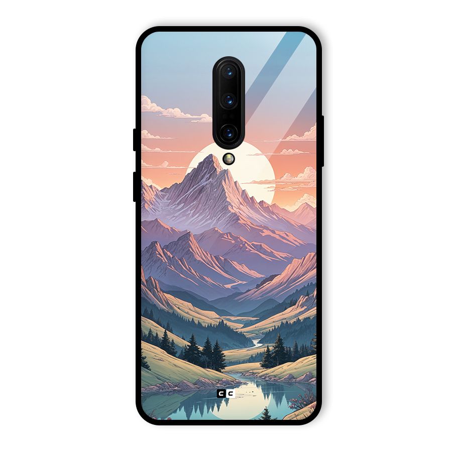 Sweet Evening Glass Back Case for OnePlus 7 Pro