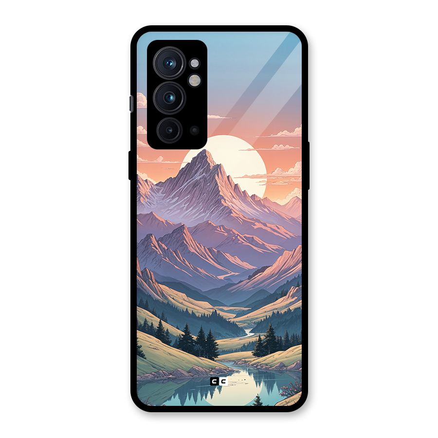 Sweet Evening Glass Back Case for OnePlus 9RT 5G