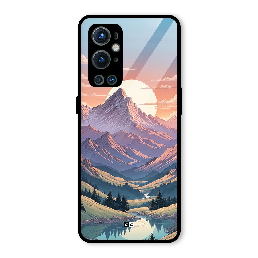 Sweet Evening Glass Back Case for OnePlus 9 Pro