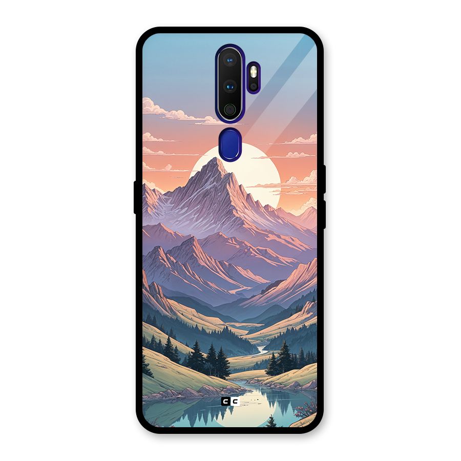 Sweet Evening Glass Back Case for Oppo A9 (2020)