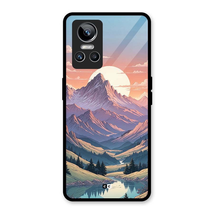 Sweet Evening Glass Back Case for Realme GT Neo 3