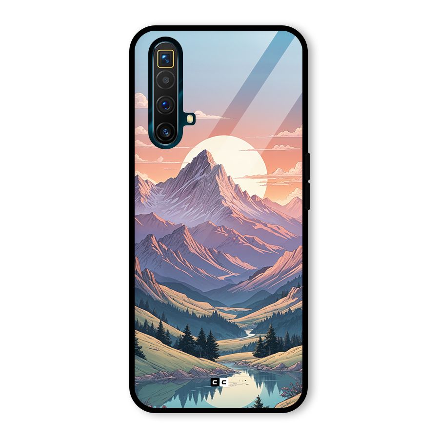 Sweet Evening Glass Back Case for Realme X3