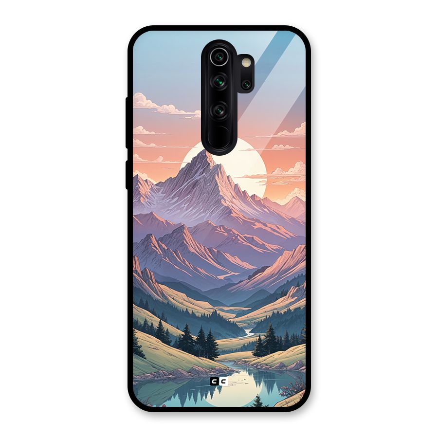Sweet Evening Glass Back Case for Redmi Note 8 Pro