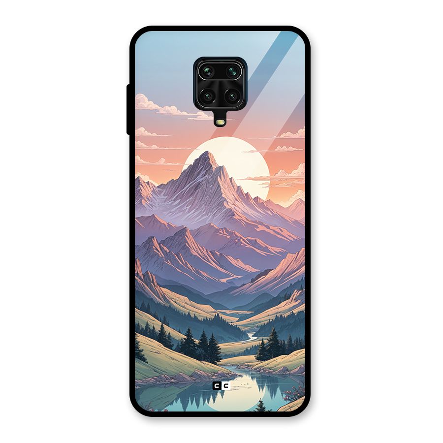 Sweet Evening Glass Back Case for Redmi Note 9 Pro