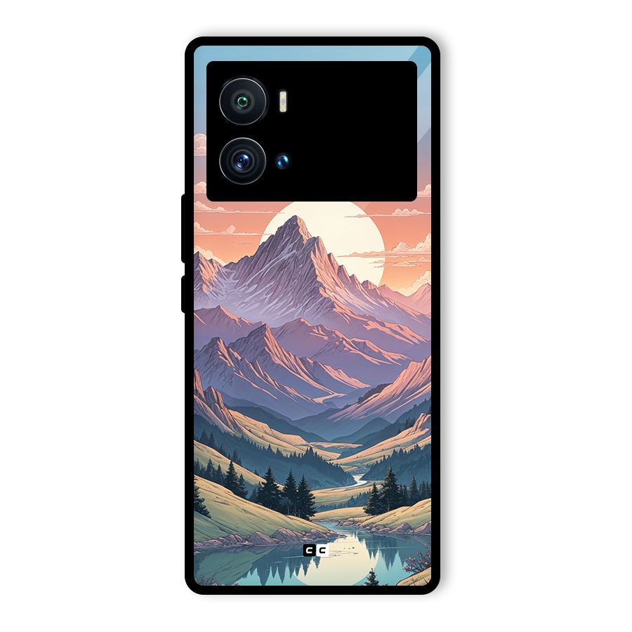 Sweet Evening Glass Back Case for Vivo iQOO 9 Pro