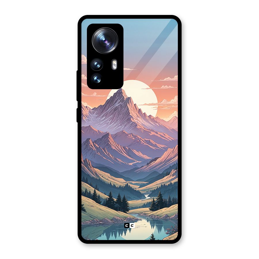 Sweet Evening Glass Back Case for Xiaomi 12 Pro