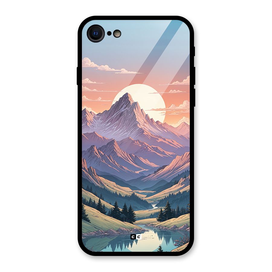 Sweet Evening Glass Back Case for iPhone 7