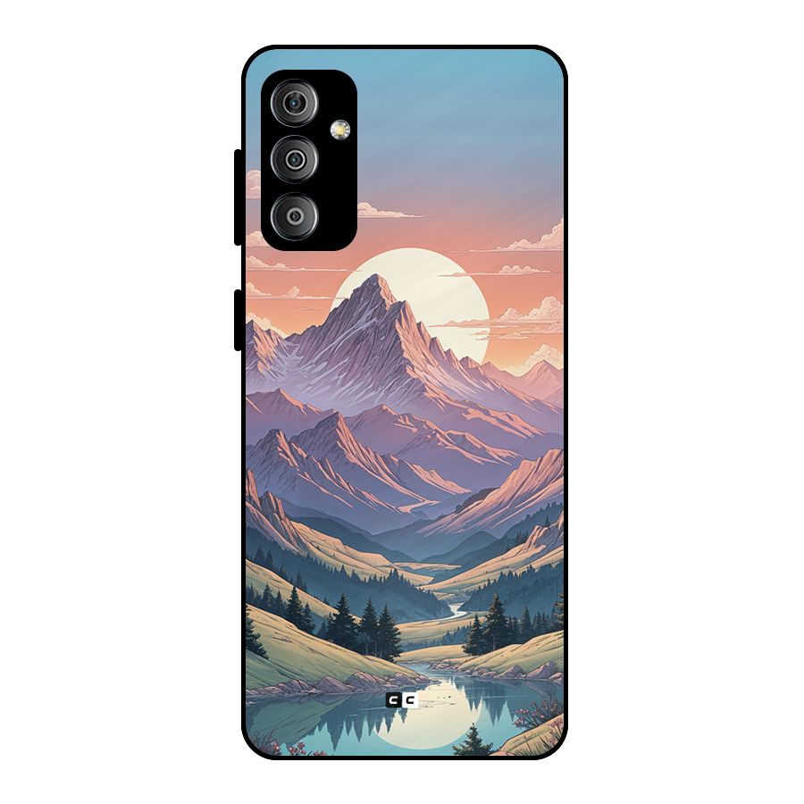 Sweet Evening Metal Back Case for Galaxy F23