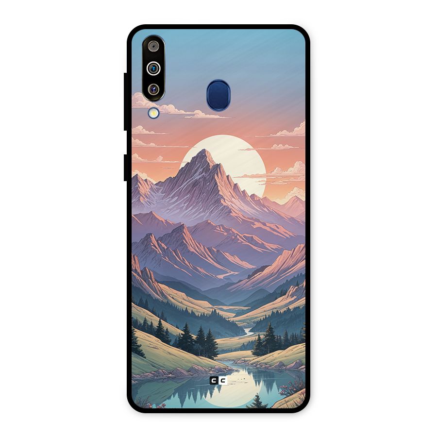 Sweet Evening Metal Back Case for Galaxy M30