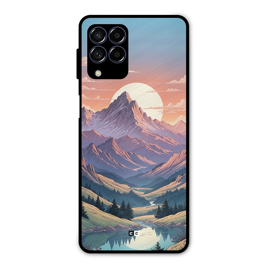 Sweet Evening Metal Back Case for Galaxy M53 5G