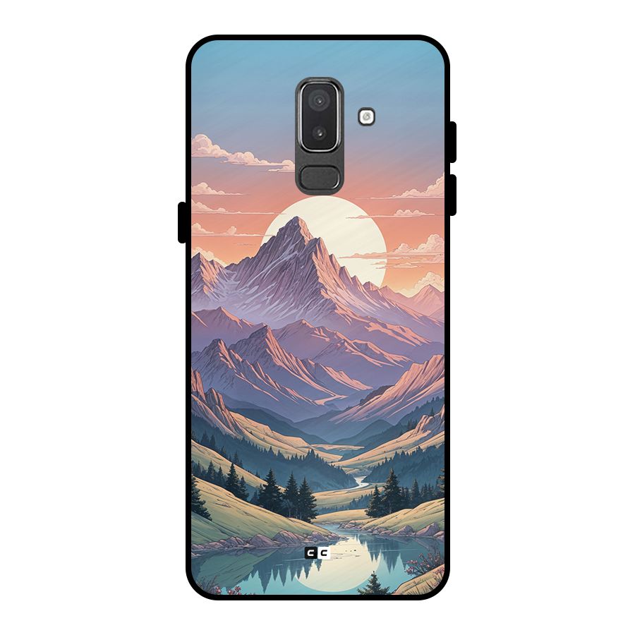 Sweet Evening Metal Back Case for Galaxy On8 (2018)
