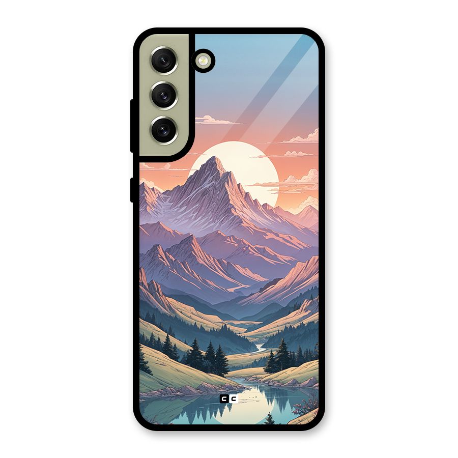 Sweet Evening Metal Back Case for Galaxy S21 FE 5G (2023)
