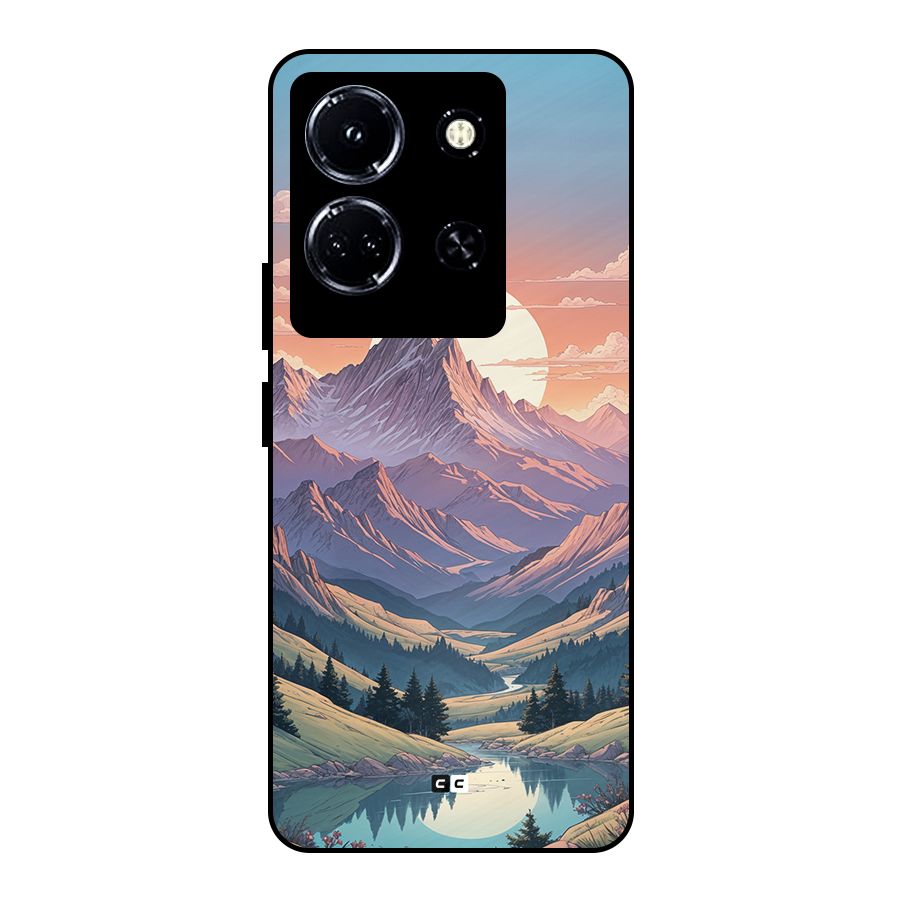 Sweet Evening Metal Back Case for Infinix Note 30 5G