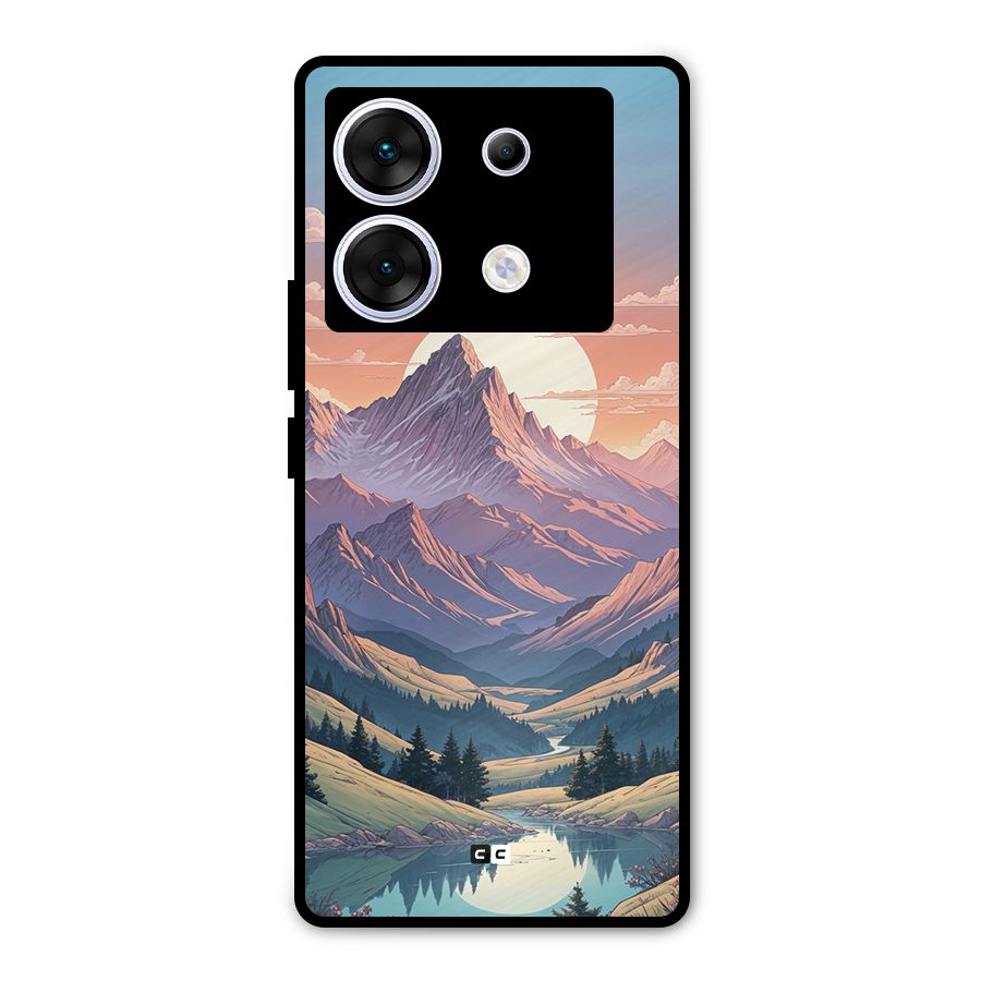 Sweet Evening Metal Back Case for Infinix Zero 30 5G