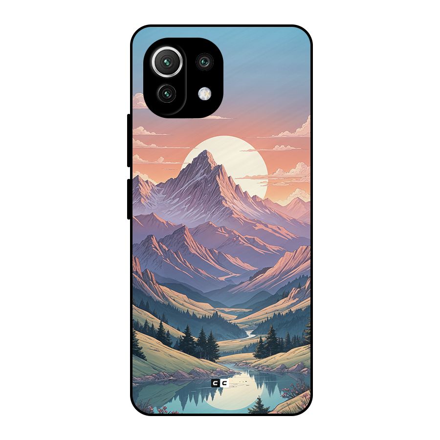 Sweet Evening Metal Back Case for Mi 11 Lite