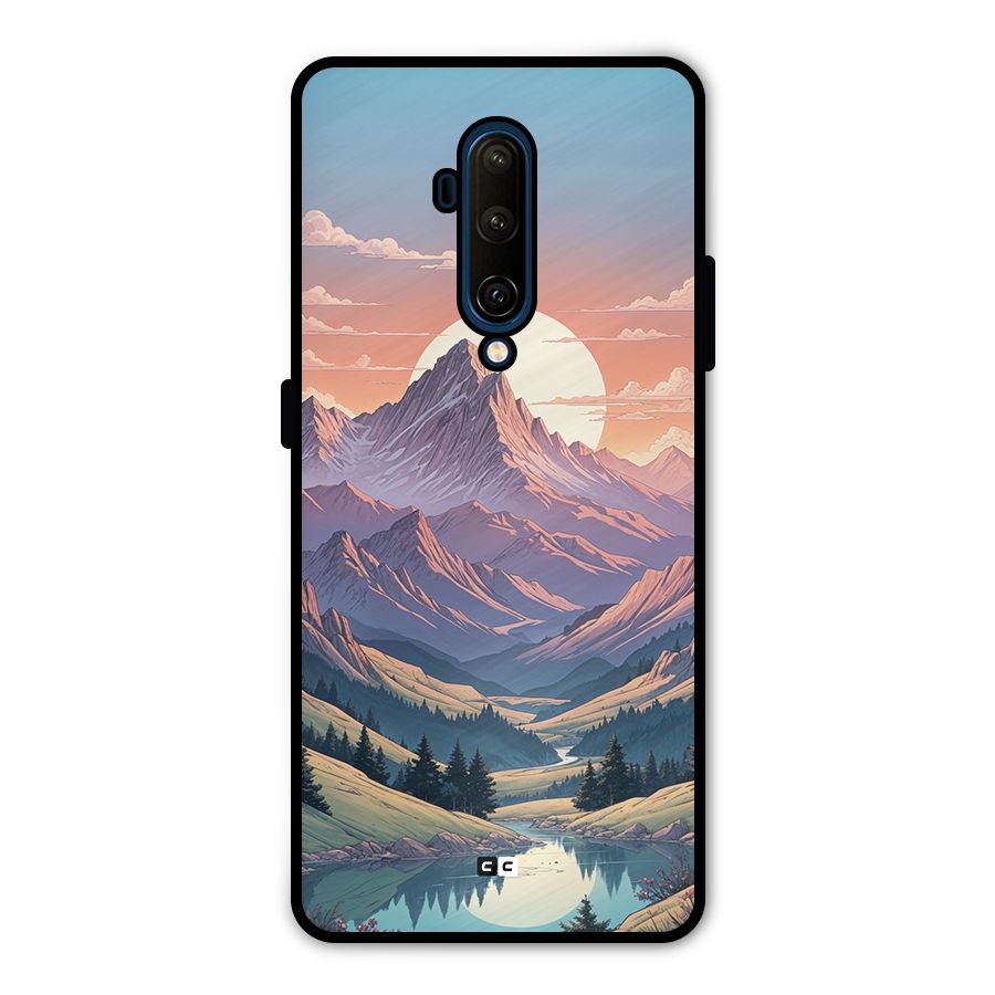 Sweet Evening Metal Back Case for OnePlus 7T Pro