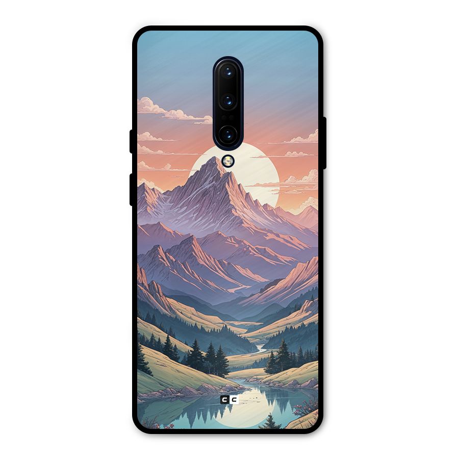 Sweet Evening Metal Back Case for OnePlus 7 Pro