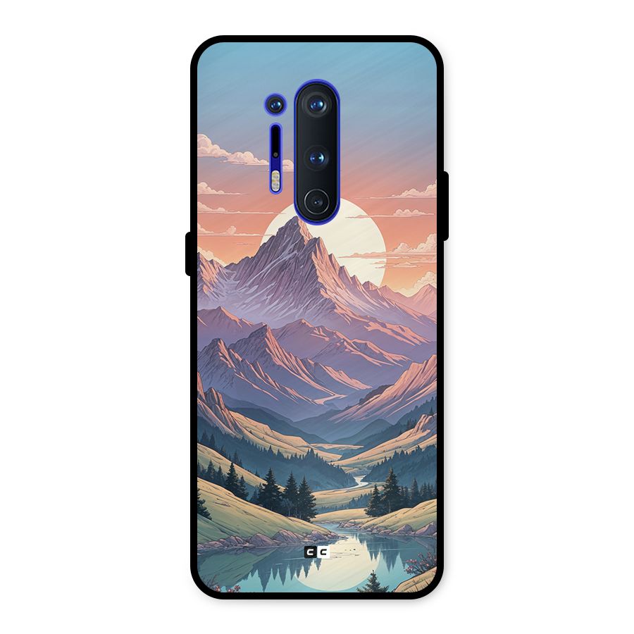 Sweet Evening Metal Back Case for OnePlus 8 Pro
