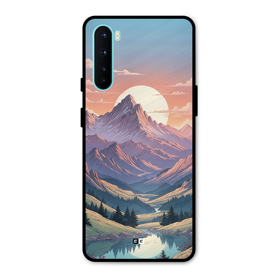 Sweet Evening Metal Back Case for OnePlus Nord