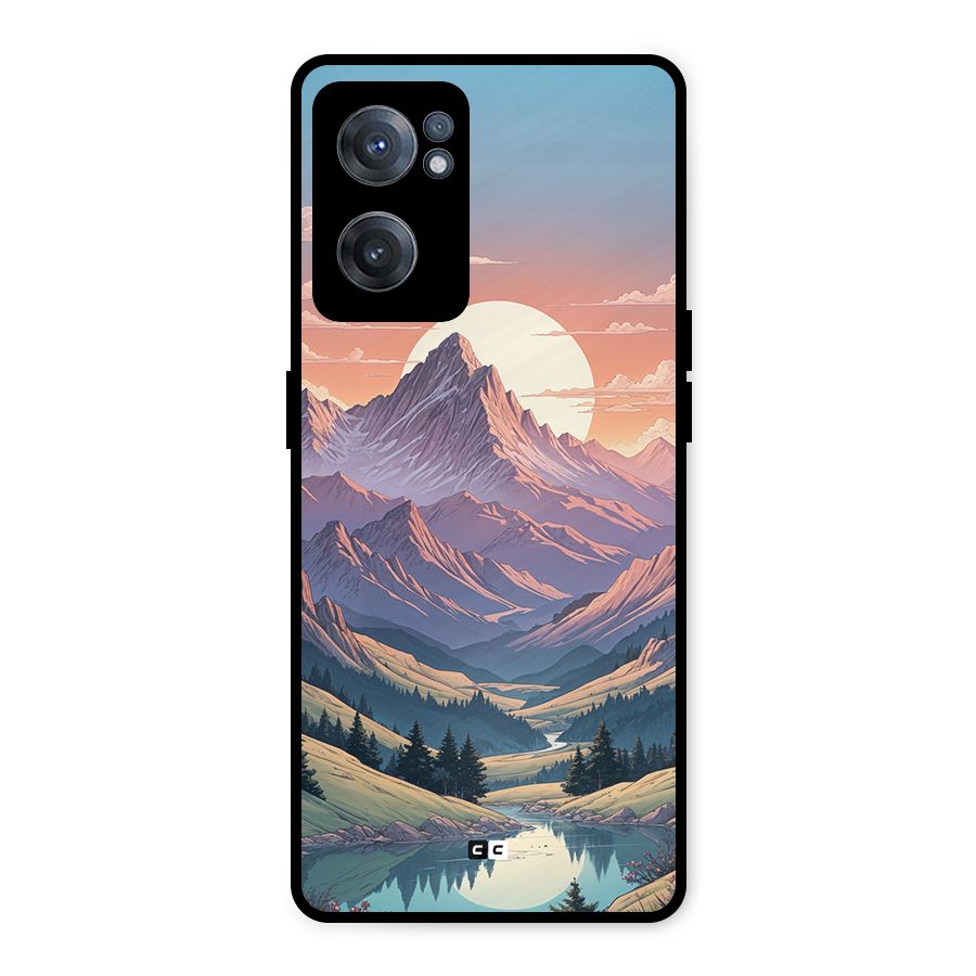 Sweet Evening Metal Back Case for OnePlus Nord CE 2 5G
