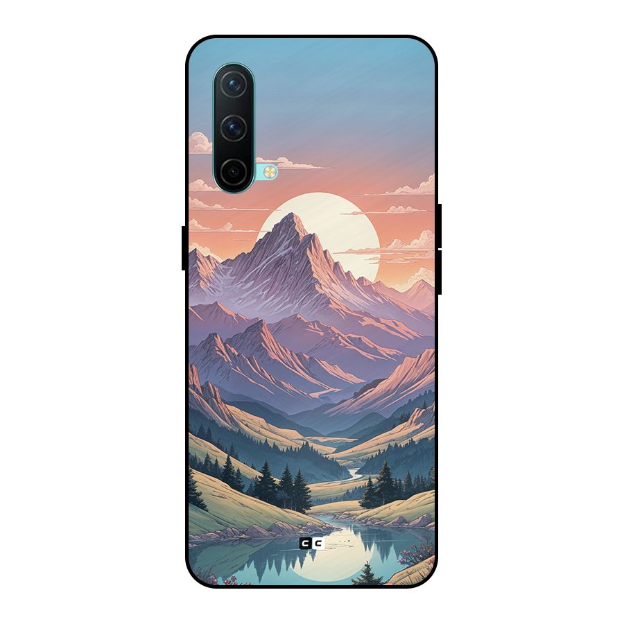 Sweet Evening Metal Back Case for OnePlus Nord CE 5G