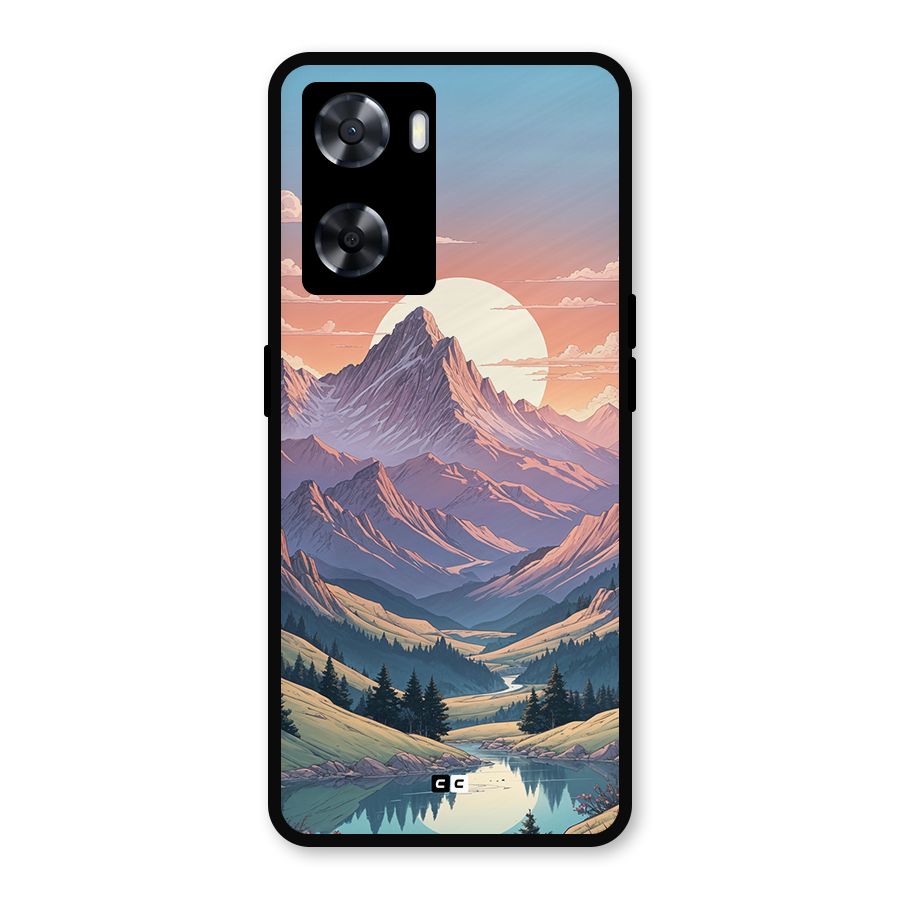 Sweet Evening Metal Back Case for OnePlus Nord N20 SE