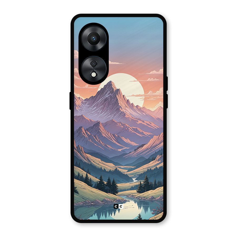 Sweet Evening Metal Back Case for Oppo A78
