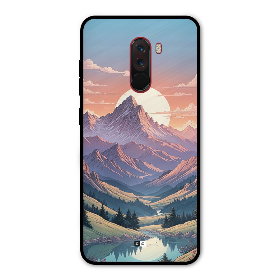 Sweet Evening Metal Back Case for Poco F1