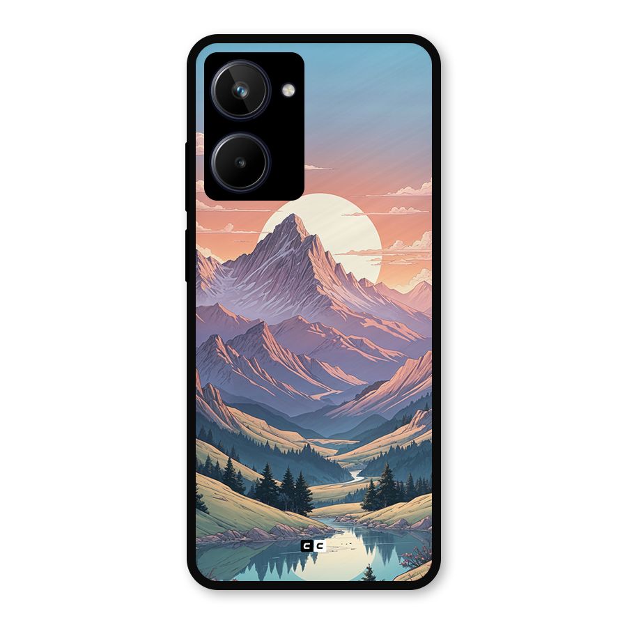 Sweet Evening Metal Back Case for Realme 10