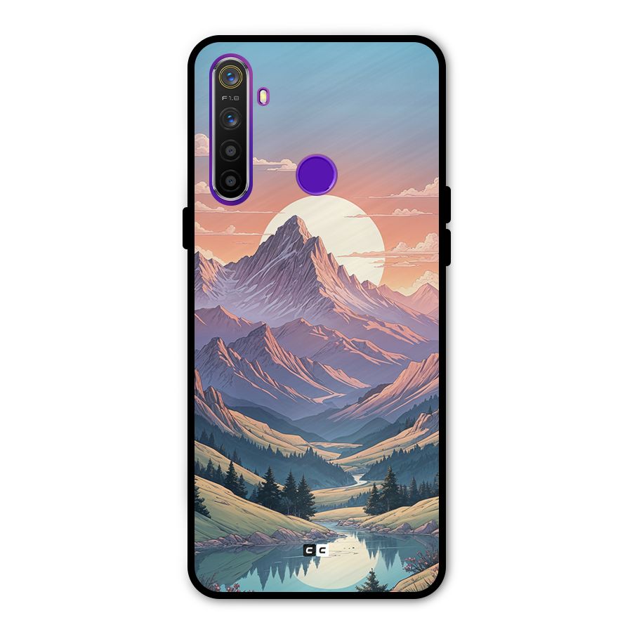 Sweet Evening Metal Back Case for Realme 5
