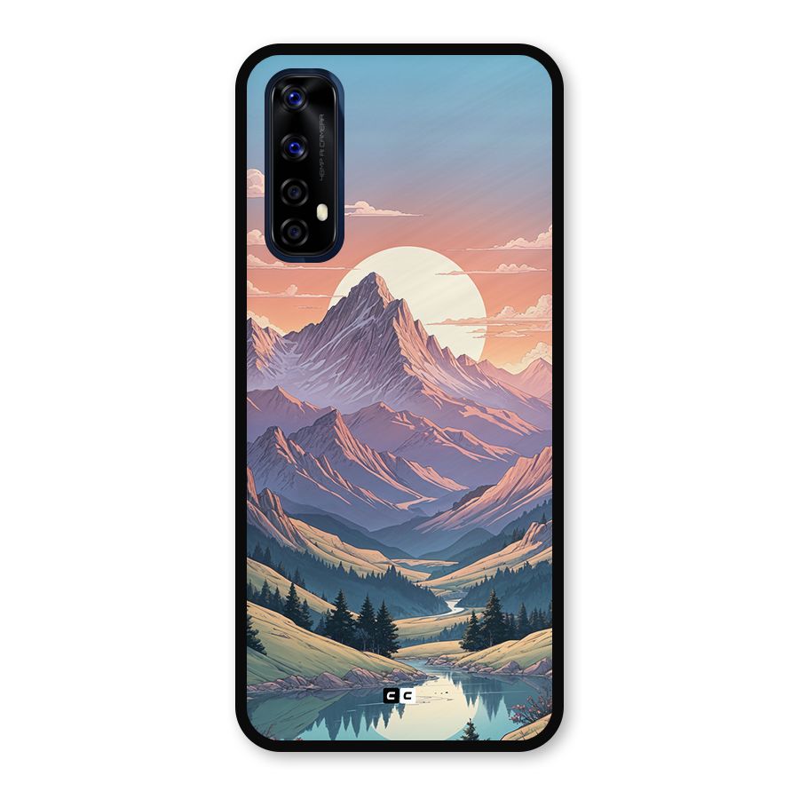 Sweet Evening Metal Back Case for Realme 7