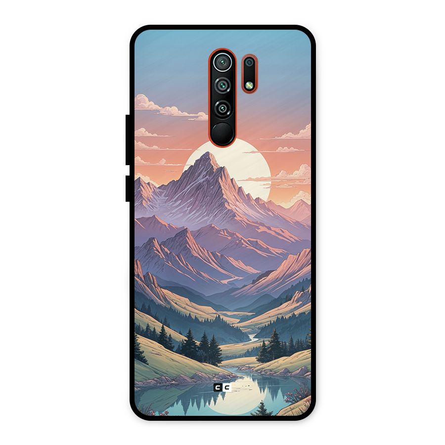 Sweet Evening Metal Back Case for Redmi 9 Prime
