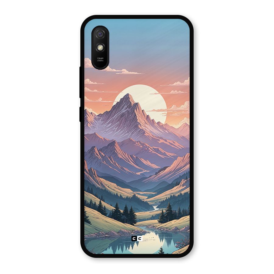 Sweet Evening Metal Back Case for Redmi 9i