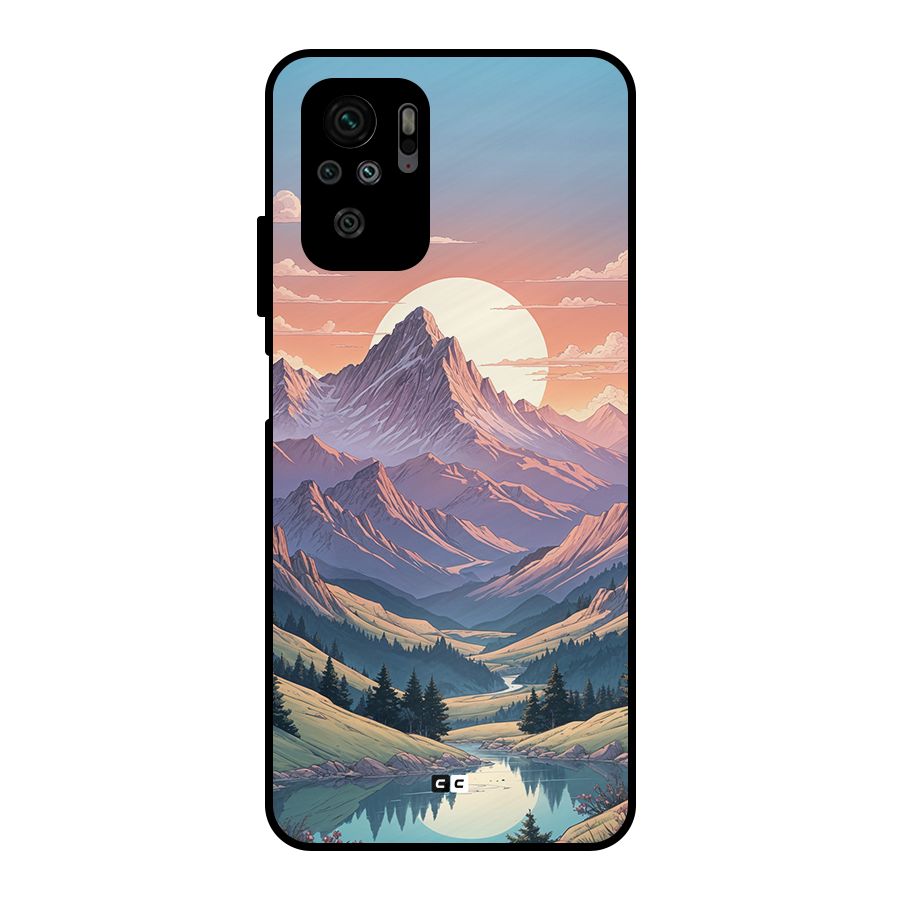 Sweet Evening Metal Back Case for Redmi Note 10S