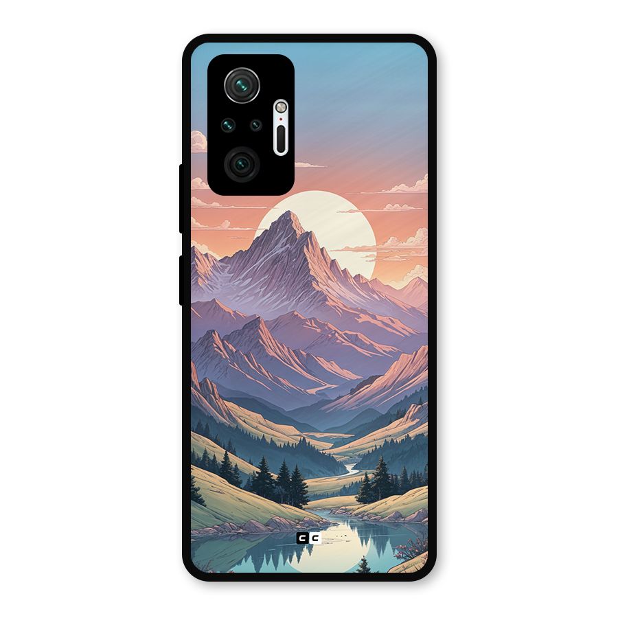 Sweet Evening Metal Back Case for Redmi Note 10 Pro