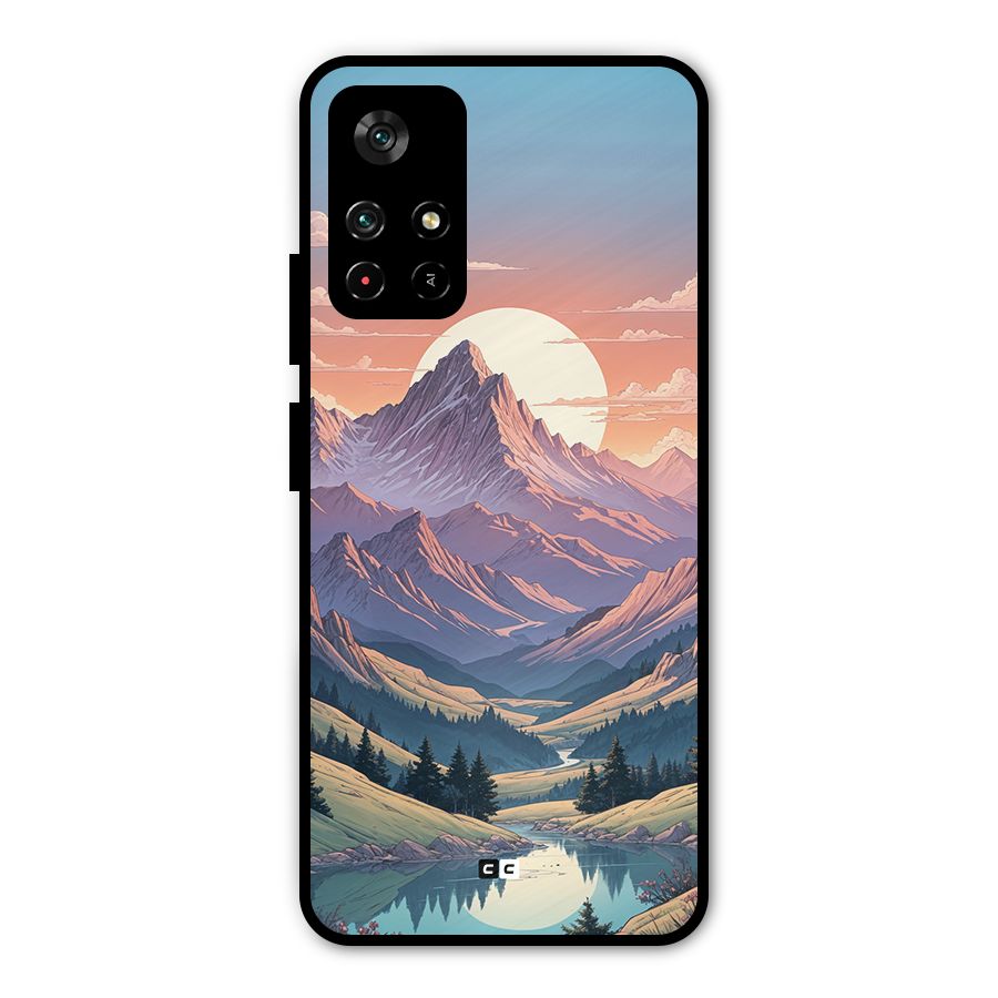 Sweet Evening Metal Back Case for Redmi Note 11T 5G