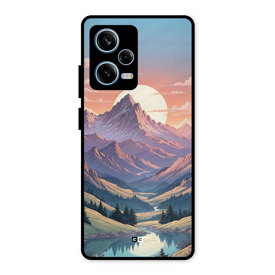 Sweet Evening Metal Back Case for Redmi Note 12 Pro