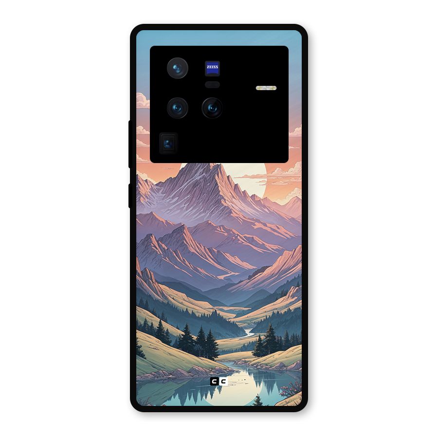 Sweet Evening Metal Back Case for Vivo X80 Pro
