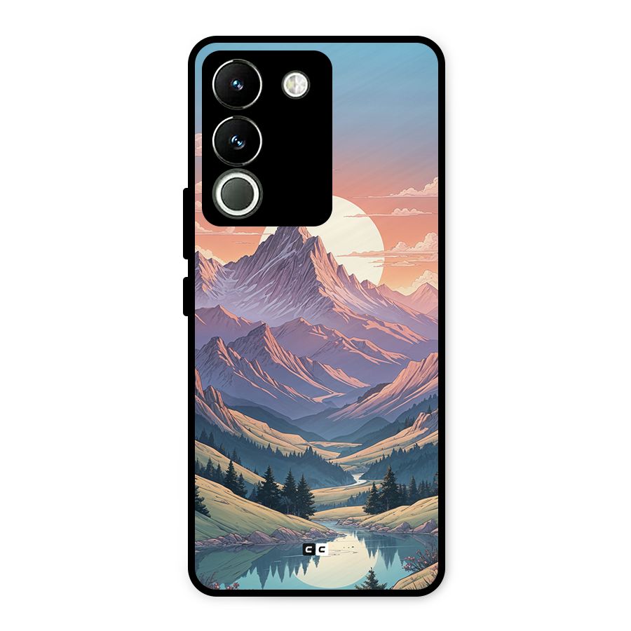 Sweet Evening Metal Back Case for Vivo Y200