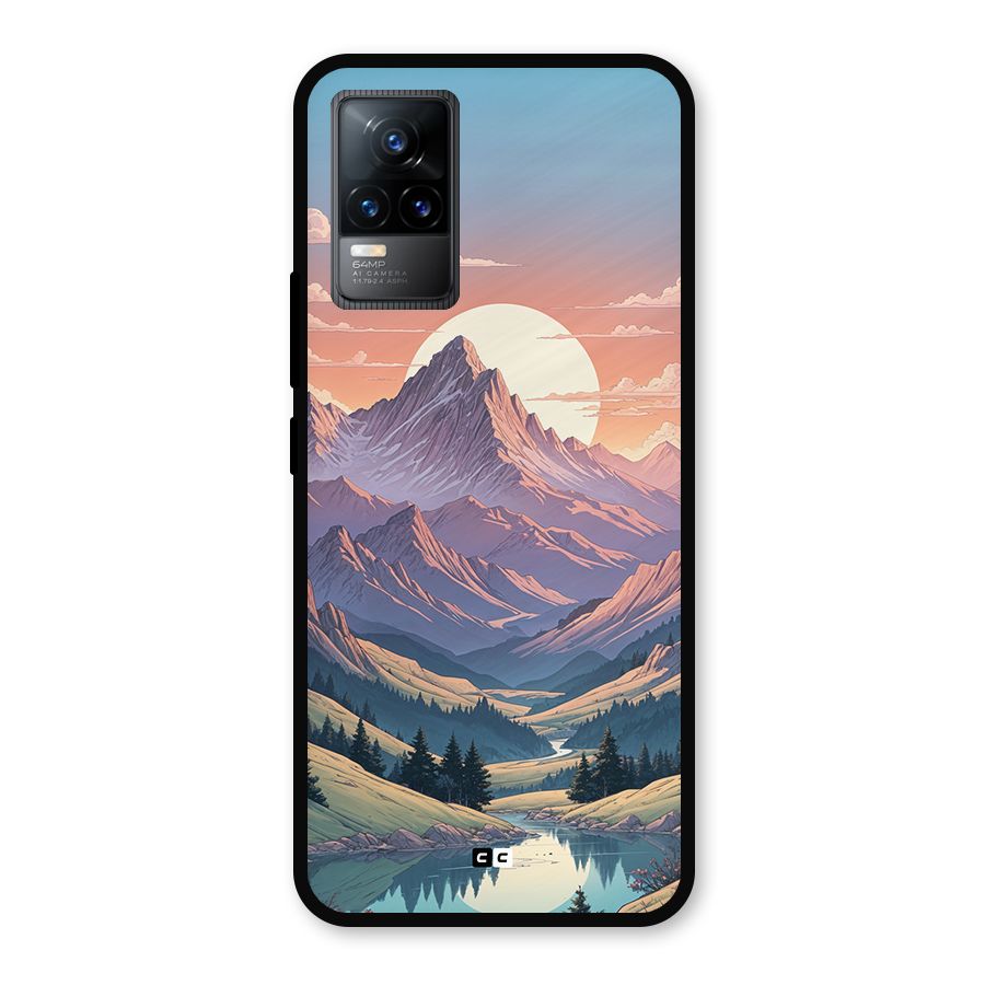 Sweet Evening Metal Back Case for Vivo Y73