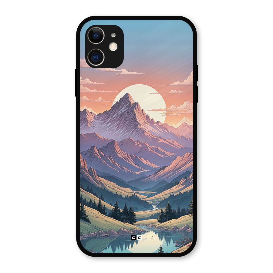 Sweet Evening Metal Back Case for iPhone 11