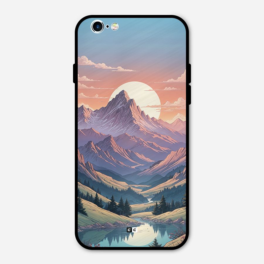 Sweet Evening Metal Back Case for iPhone 6 6s